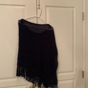 Lily Pulitzer True Navy Viala sweater wrap